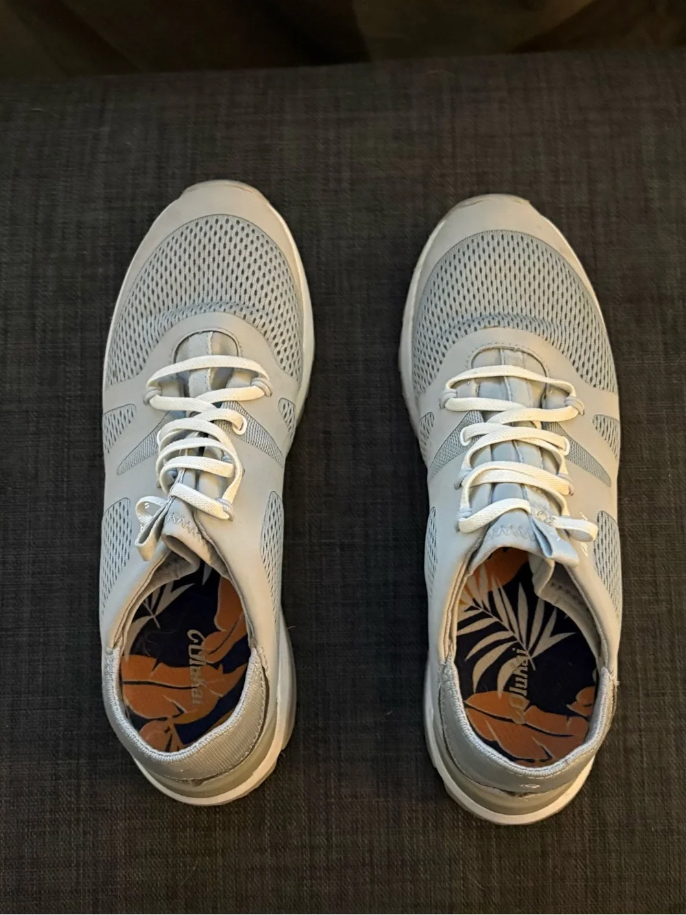 OluKai Women's Gray Athletic Sneakers